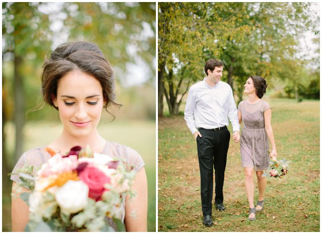 Floral-Inspired Engagement Session