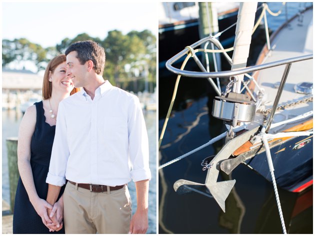 Nautical Oxford Engagement Session