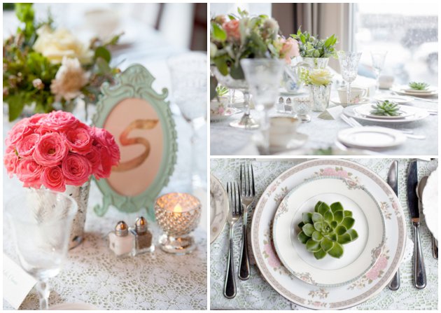 Vintage China Tablescape | 2016 Wedding Trends