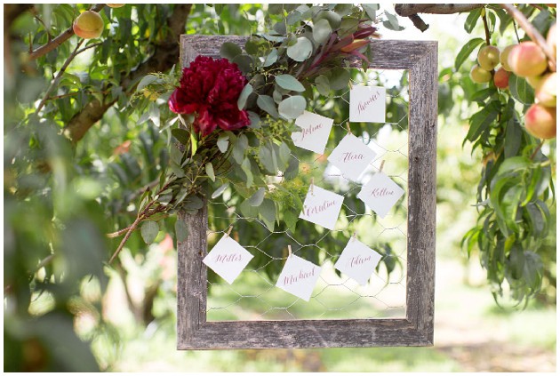 Peach Grove Wedding Inspiration