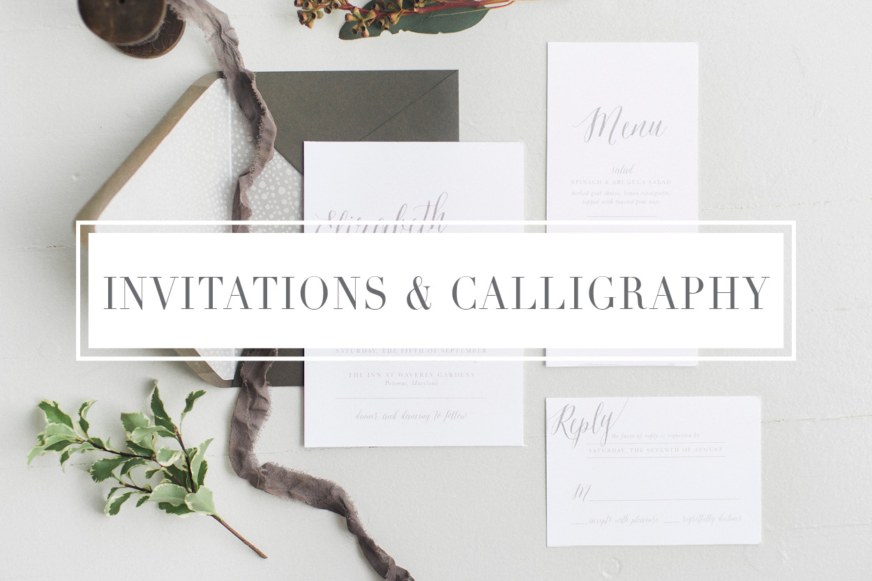 Invitations & Calligraphy