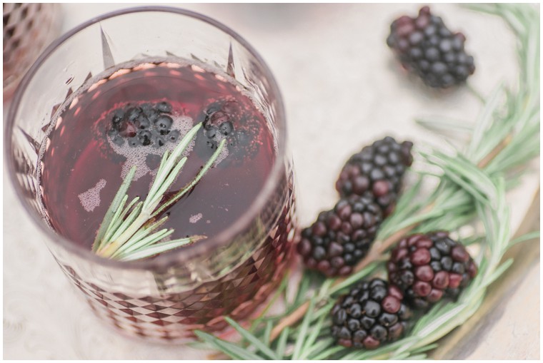 blackberry signature cocktail