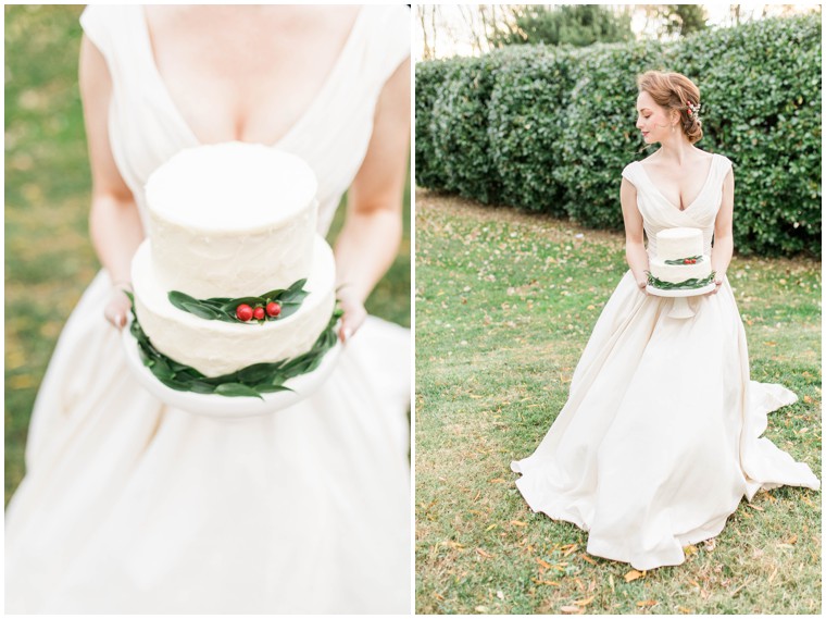 wedding cake, wedding gown