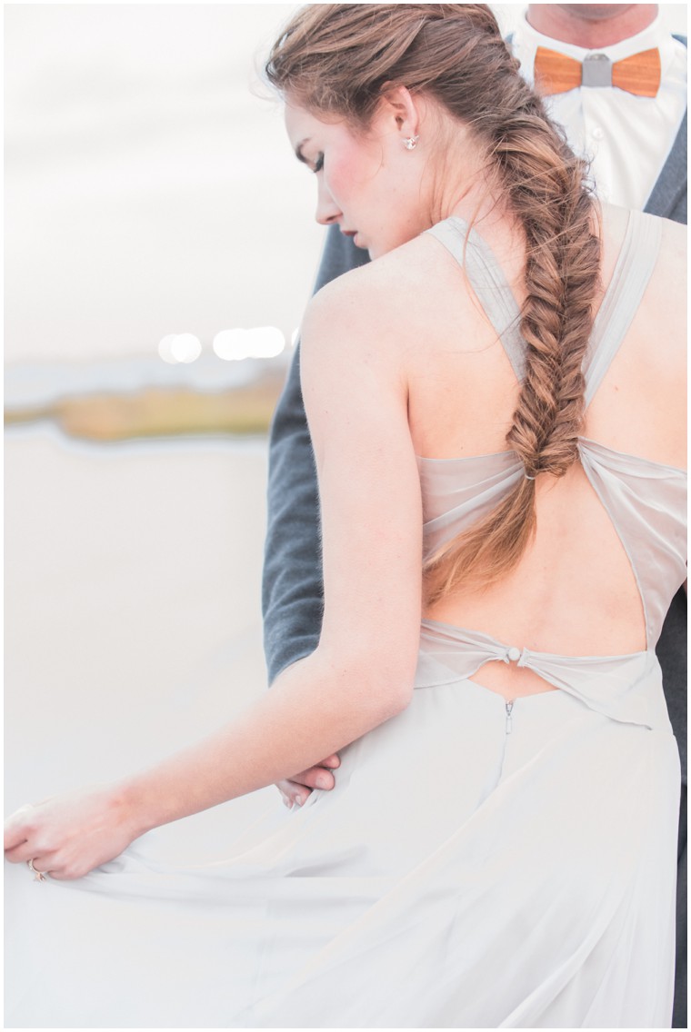 open back wedding gown