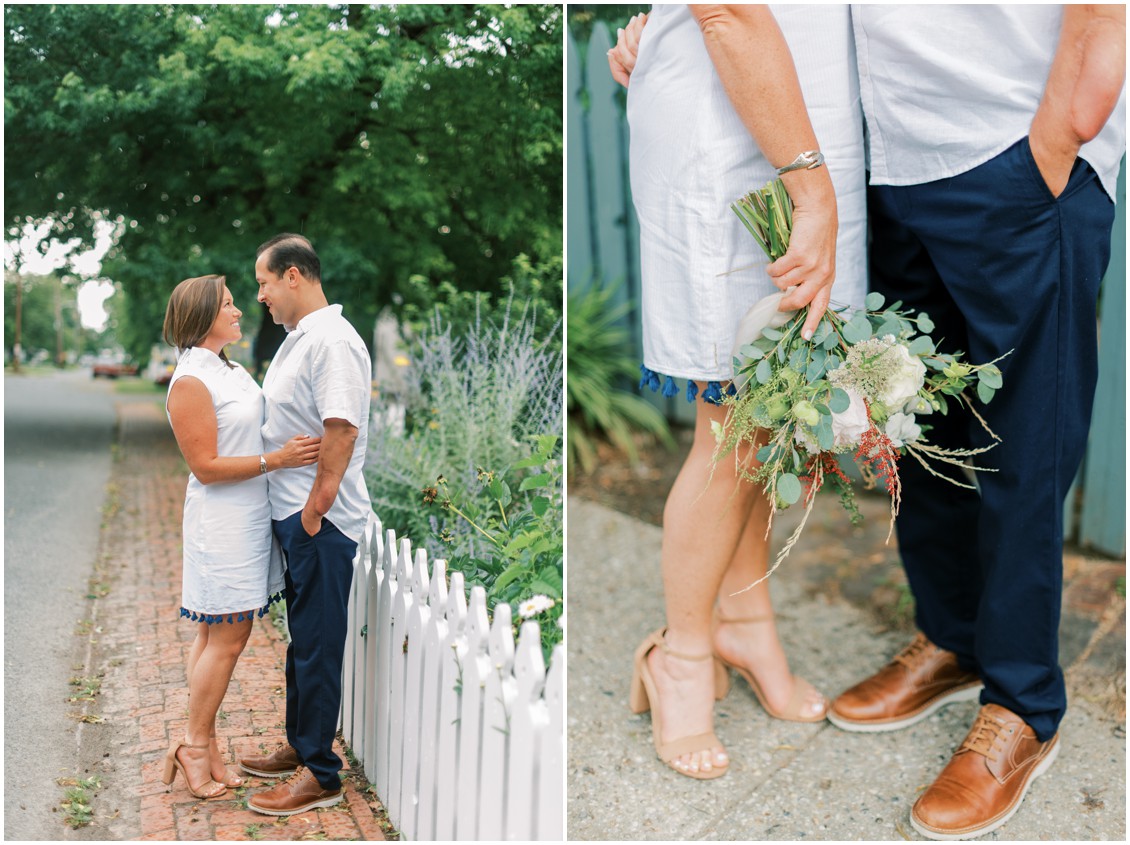 Romantic Engagement in Oxford | My Eastern Shore Wedding | Chesapeake Blooms
