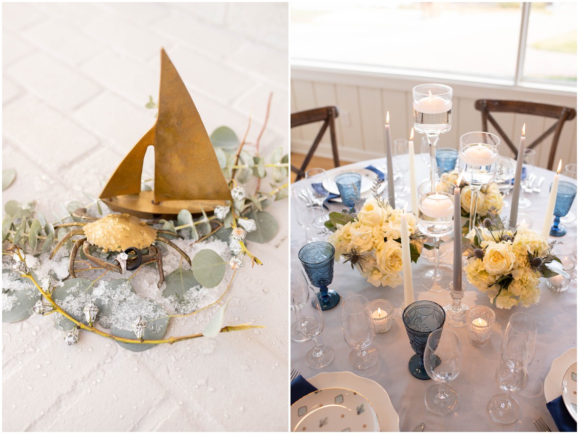 Details from winter wedding at Wylder hotel | My Eastern Shore Wedding | J. Starr's Flower Barn | Price Rentals