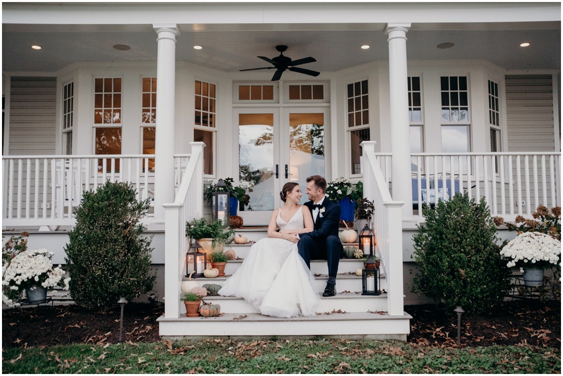 Bride and groom portrait--pivot to perfection, classical eastern shore wedding | My Eastern Shore Wedding