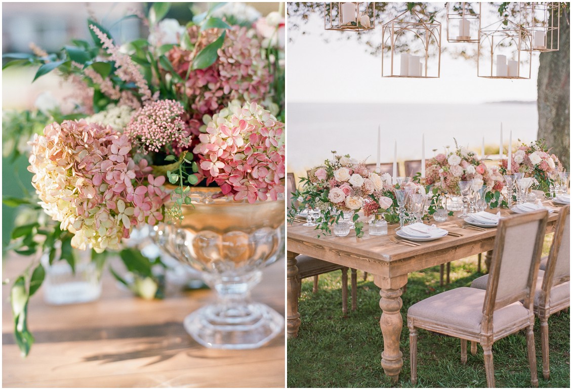 Dazzling and daydreaming styled wedding shoot soft romantic color palette wedding details | My Eastern Shore Wedding
