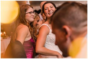 All smiles to end the night on the dance floor. | My Eastern Shore Wedding | Laura's Focus Photography