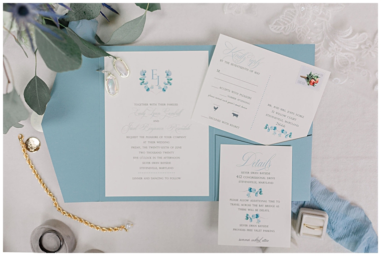 Cassidy MR Photography | detail shot | invitation suite