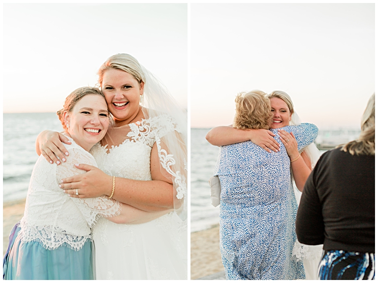 Cassidy MR Photography | bride receives congratulations on her marriage