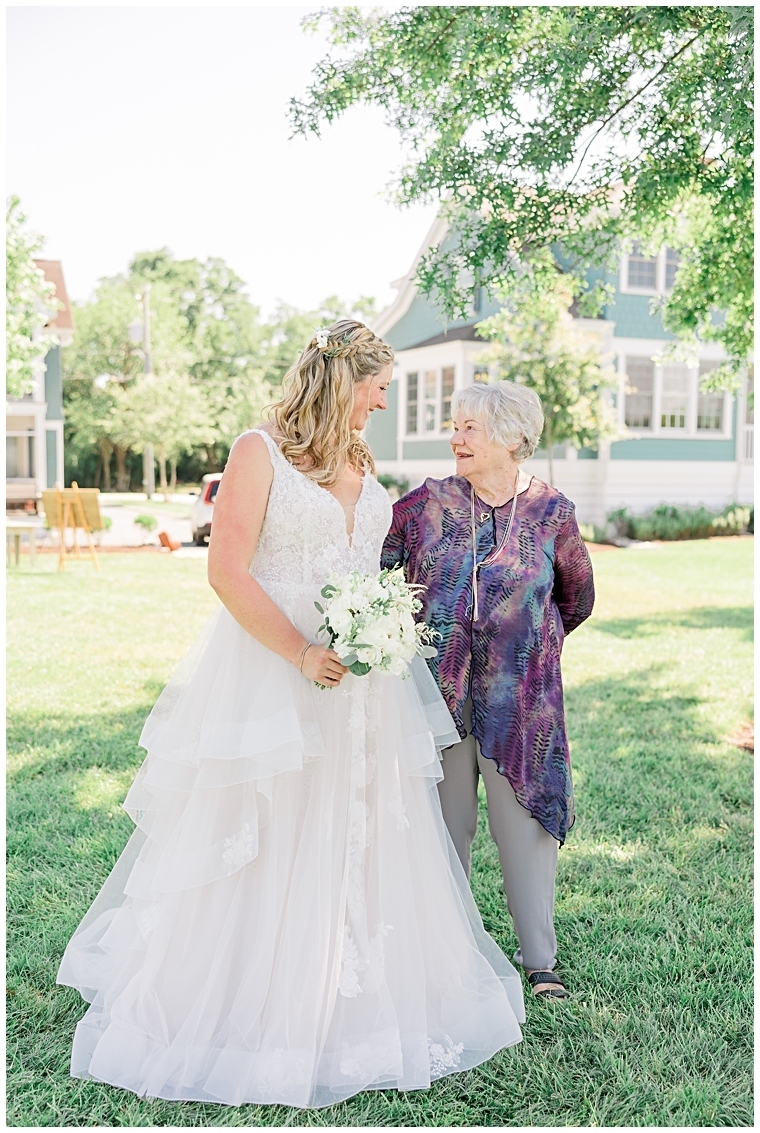 The bride and her grandmother share a laugh  | Inn at Haven Harbour 