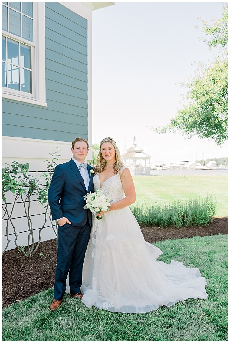Portrait of the bride and groom | Inn at Haven Harbour 
