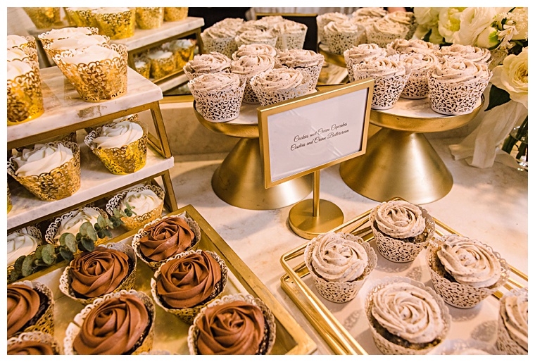 A dessert by by Royal Oak Catering Company at The Oaks Waterfront Hotel | Laura's Focus Photography | My Eastern Shore Wedding