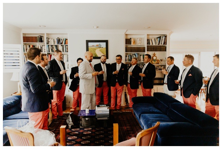 Groomsmen Portraits as the men get ready for the ceremony