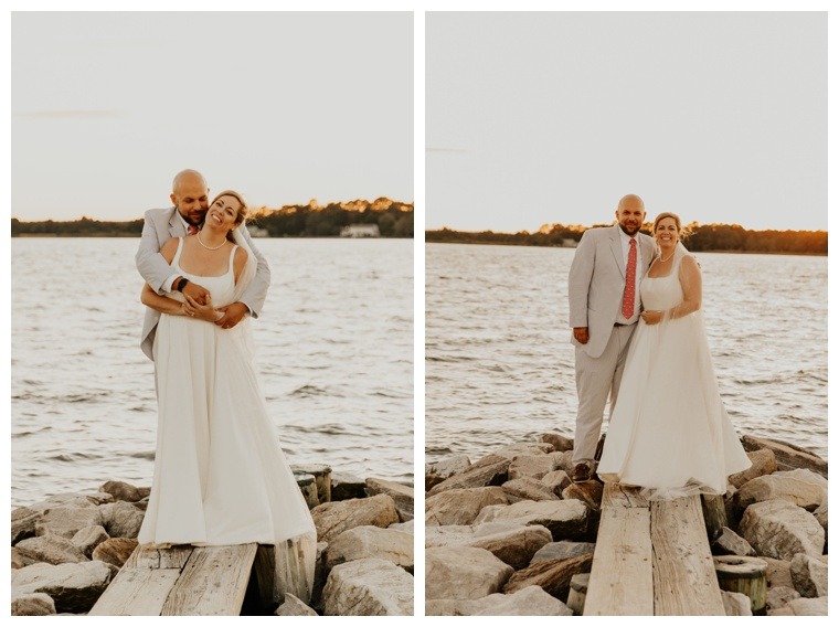 Wedding Photography | Island Creek Events | Waterfront Wedding Photography