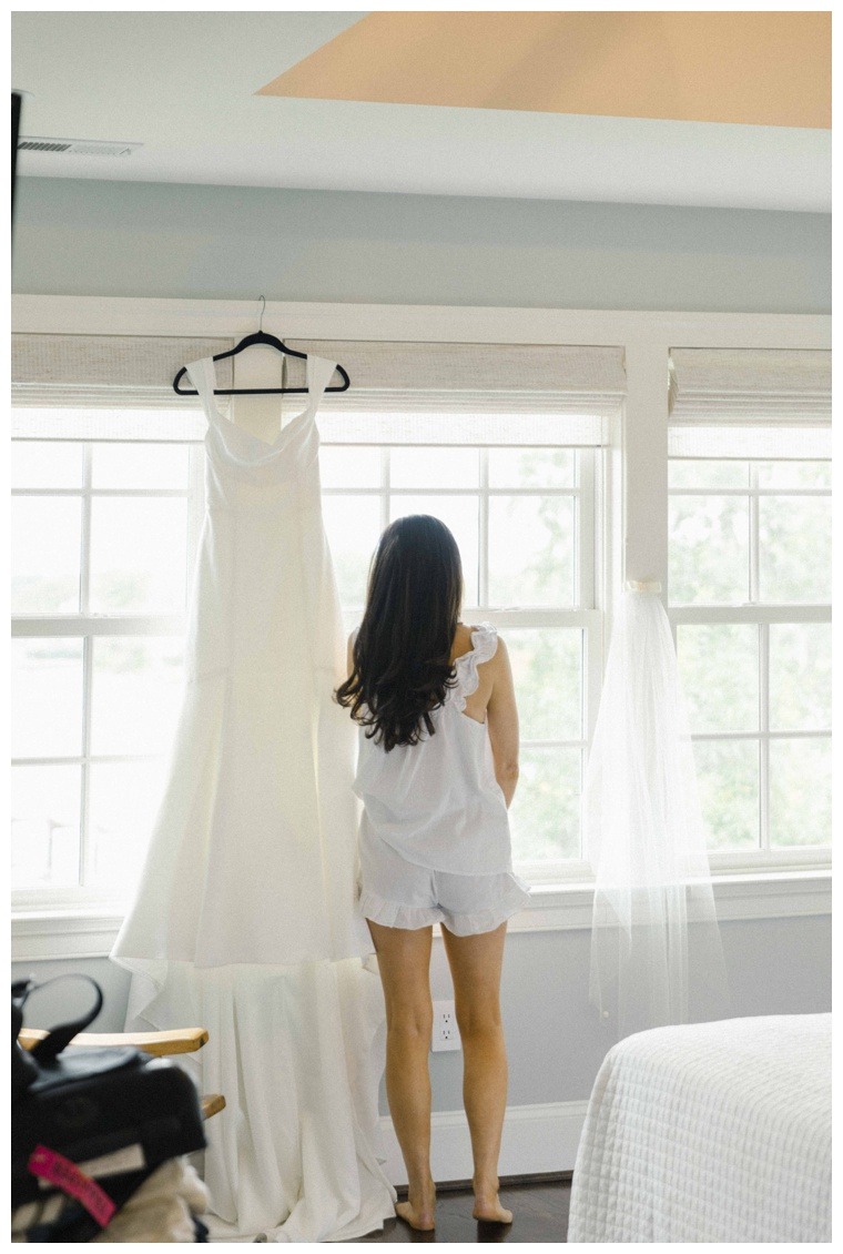 Bridal portrait photography at the Inn at Haven Harbour | Rock Hall Weddings | Chesapeake Bay Weddings