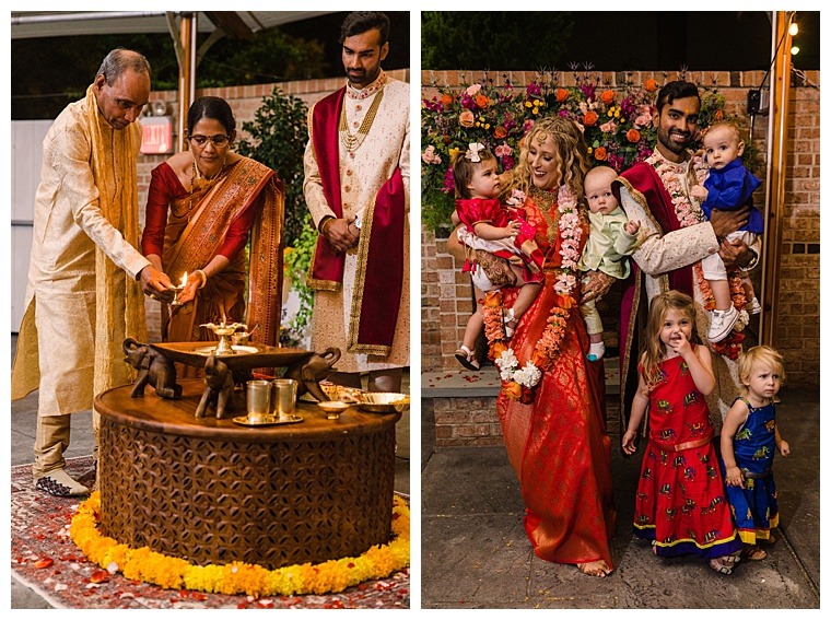 A multicultural wedding celebration at the Tidewater Inn combined Indian culture with wedding tradition